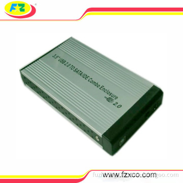 2016 3.5 inch External Aluminum SATA IDE Combo USB 2.0 HDD Hard Disk Drive Enclosure /Case 480mbps 3TB